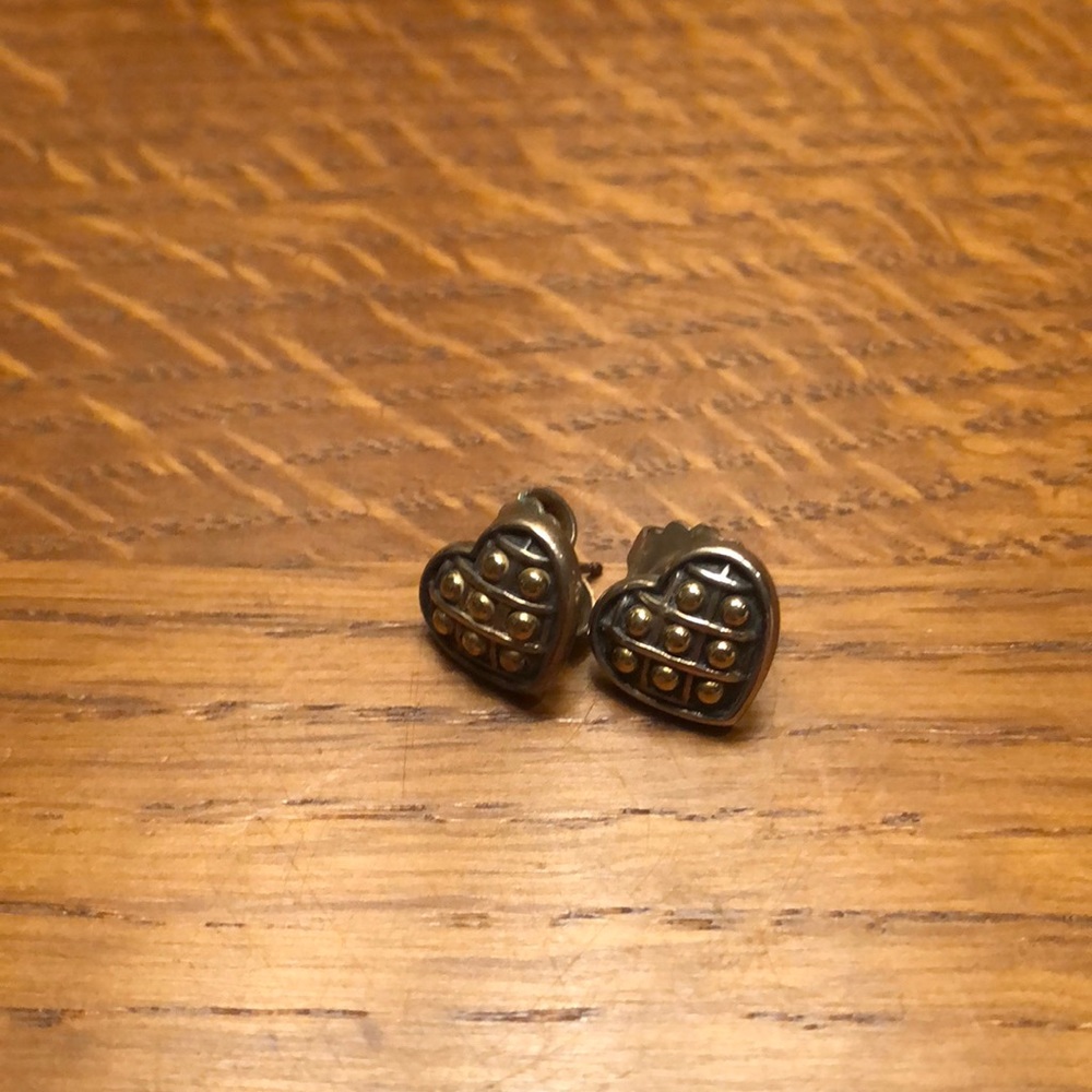 Lagos heart earrings